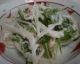 ☆水菜と大根のサラダ☆蟹入りマヨネーズ風味作り方3写真