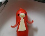 赤ウインナーｄｅぺんぎん♪　キャラ弁作り方7写真