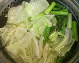 アンチョビのソースでキャベツのパスタ作り方10写真