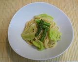 アンチョビのソースでキャベツのパスタ作り方11写真