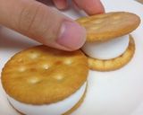 *･レンジで簡単♪マシュマロサンド･*作り方3写真