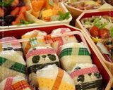 簡単キャラ弁＊運動会や遠足に♪全身パンダ作り方7写真