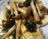 バター醤油で☆きのこの豆腐ステーキ作り方4写真