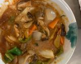 お一人様洋風オイ麻婆味根菜たっぷり野菜炒作り方21写真