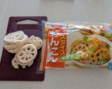 アメリカ・れんこんの梅醤油麹和え作り方1写真