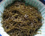 圧力なべで簡単★刻み昆布と豚肉の炒め煮作り方1写真