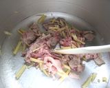 圧力なべで簡単★刻み昆布と豚肉の炒め煮作り方2写真