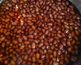簡単　小豆から粒あん＆ぜんざい　ルクエ作り方1写真