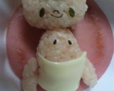 おくるみベビーちゃんおにぎり☆キャラ弁作り方13写真