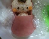 おくるみベビーちゃんおにぎり☆キャラ弁作り方17写真