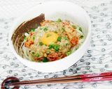 とろ～り♬ごま油香る♪納豆キムチうどん作り方2写真