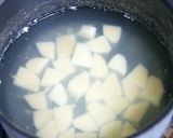 長芋とニラの味噌汁作り方1写真