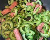 スパムのゴーヤチャンプル作り方7写真