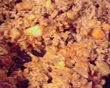 洋風スープの具ミックスで！カレー肉みそ作り方3写真