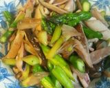 イカとアスパラの中華風炒め作り方7写真