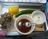 *きゅうりと豚肉のバーベキューソース*作り方2写真
