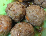 切干大根リメイク！和風肉だんご～♪作り方5写真