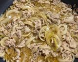 簡単ふんわり豚こま肉の他人丼作り方3写真