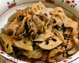 豚肉とごぼうのしぐれ煮風作り方7写真
