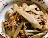 豚肉とれんこんのしぐれ煮風作り方7写真