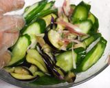 夏一番！茄子と胡瓜の香り浅漬け作り方5写真
