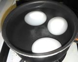 味噌漬けゆで卵コク旨ディップ作り方1写真