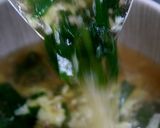 めんつゆのひき肉スープ作り方17写真
