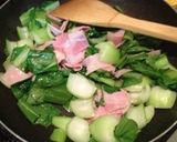 超簡単！失敗なし★チンゲン菜のクリーム煮作り方2写真