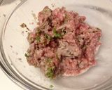 豚ひき肉で簡単ごまつくね*作り方1写真