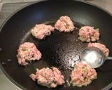 豚ひき肉で簡単ごまつくね*作り方2写真