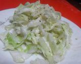キャベツだけ☆コールスローサラダ　大人味作り方2写真