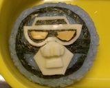 キャラ弁■ゴーバスターズ ゴリサキバナナ作り方4写真