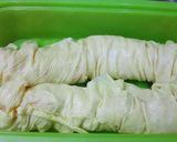 ヘルシー☆ノンオイル湯葉巻チキンロール作り方6写真