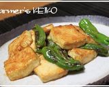 【農家のレシピ】豆腐とシシトウの甘辛炒め作り方5写真