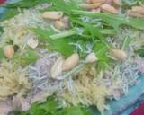水菜とツナとジャコのパスタサラダ作り方3写真