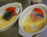 さごちとトマトの重ね焼き作り方1写真
