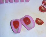 お弁当の隙間に✿可愛い蒲鉾トマト作り方2写真