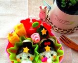 七夕弁＊キャラ弁＊彦星さまと織姫さま弁当作り方4写真