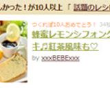 蜂蜜レモンシフォンケーキ♬紅茶風味も♡作り方17写真