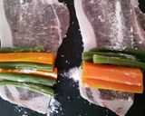 子供もパクパク☆豚肉の野菜巻き作り方3写真
