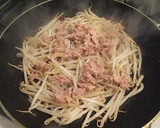 モヤシのツナカレー炒め作り方3写真