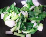 チンゲン菜の中華炒め作り方3写真