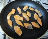 サーモンとほうれん草の味噌クリームパスタ作り方3写真