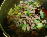 お豆とラム肉のトマトシチュー＊イラン風作り方3写真