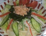 野菜たっぷりサラダうどん☆作り方3写真