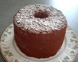 小さく焼くチョコシフォンケーキ作り方15写真