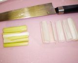 鶏肉とピーマンのコチュ炒め。作り方1写真