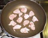 鶏肉とピーマンのコチュ炒め。作り方3写真