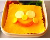 キャラ弁：簡単スポンジボブ作り方3写真