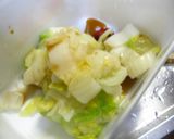 ■白菜だけ！かんたん、白菜のピリ辛サラダ作り方2写真